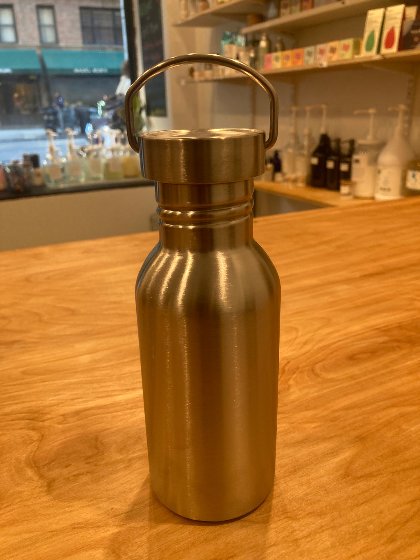 Stainless Steel 17 oz Water Bottle