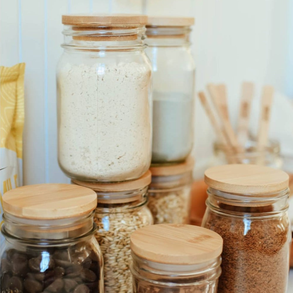 Bamboo lids