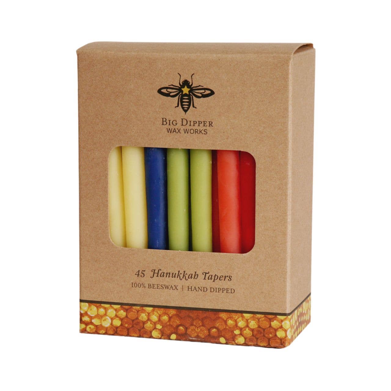Beeswax Taper Candles Box