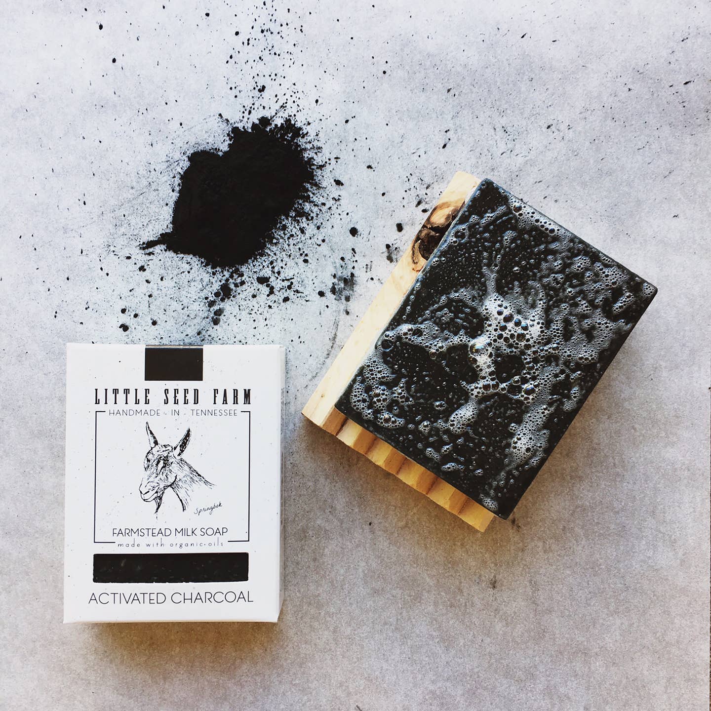 Activated Charcoal Bar Soap-Detoxifying