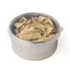 Round Nesting Containers- Clear Silicone Lids