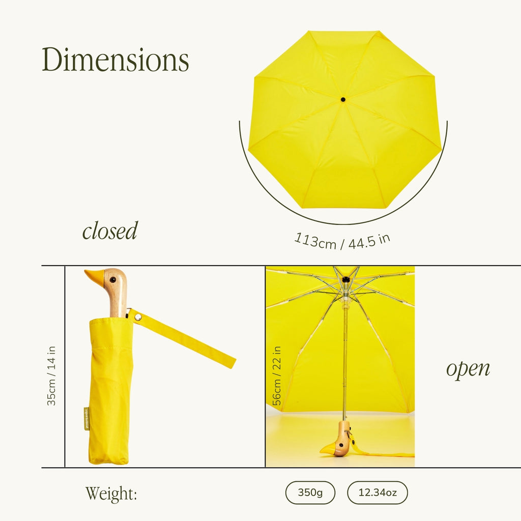 Solid Duck Umbrellas