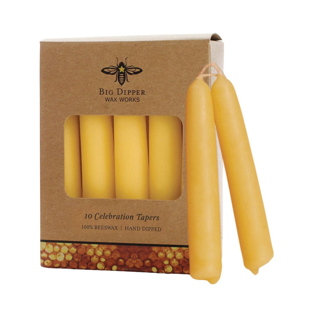 Beeswax Taper Candles Box