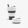 Stojo drinking cup collapsible 16 oz Slate color