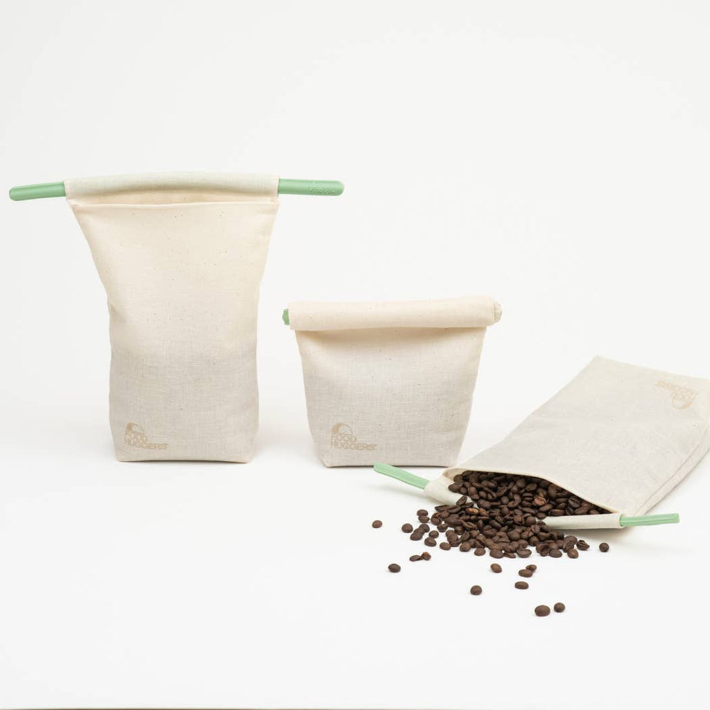 Food Huggers Fabric / Silicone Coffee Bag