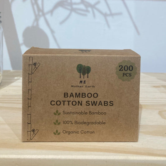 Bamboo Cotton Swabs